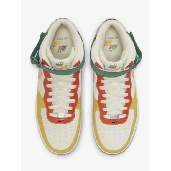 COPY - Nike Air Force 1 Mid NH White Multi Men’s Sz 11.5 DR0158 100 - Picture 3 of 9